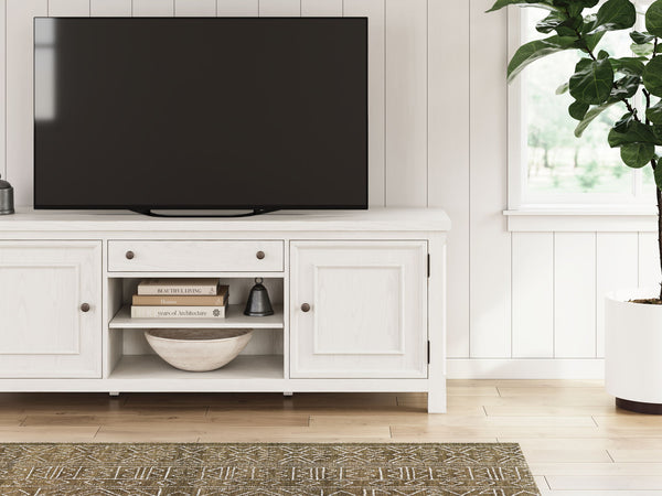 Ashley Robbinsdale Extra Large TV Stand - Antique White