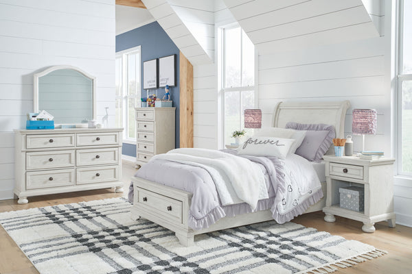 Ashley Robbinsdale Youth Sleigh Storage Bedroom Set