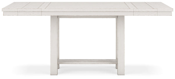 Ashley Robbinsdale Rectangular Counter Height Dining Extension Table Set