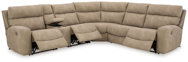 Next-Gen DuraPella Power Reclining Sectional + Power Recliner