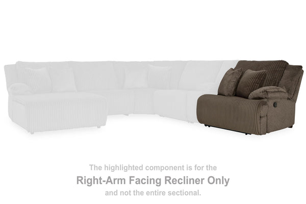 Ashley Top Tier RAF Zero Wall Recliner - Chocolate