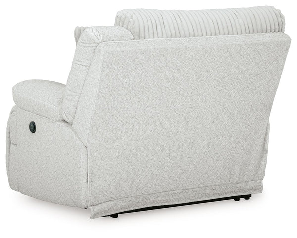 Ashley Top Tier RAF Zero Wall Power Recliner - Alloy