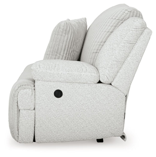 Ashley Top Tier RAF Zero Wall Power Recliner - Alloy