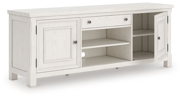 Ashley Robbinsdale Extra Large TV Stand - Antique White