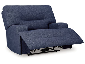 Acklen Place Navy Wide Seat Power Recliner