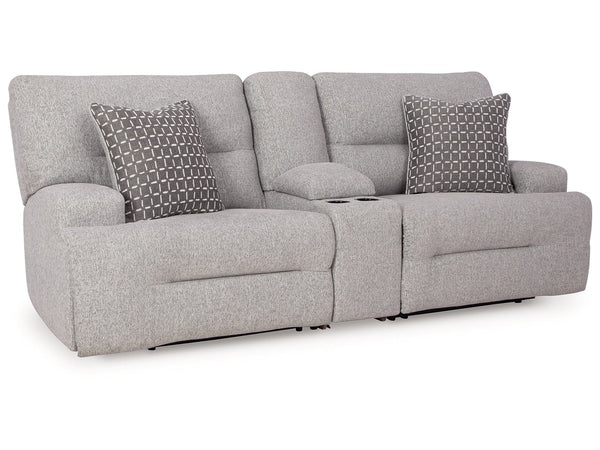 Acklen Place Pewter 3-Piece Sectional
