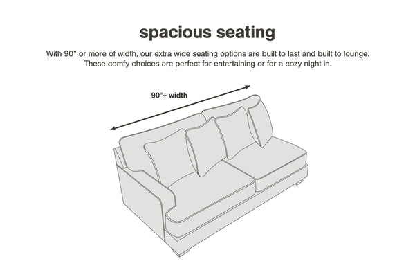 Alphons Putty Manual Reclining Sofa