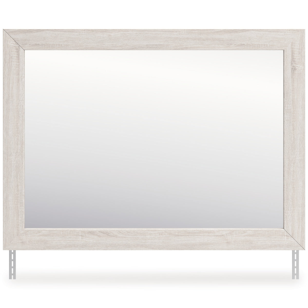 Laigmeyer Whitewash Bedroom Mirror front view