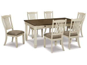 Bolanburg Two-tone Dining Table with 6 Chairs