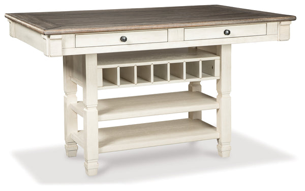 Bolanburg White Counter-Height Dining Set