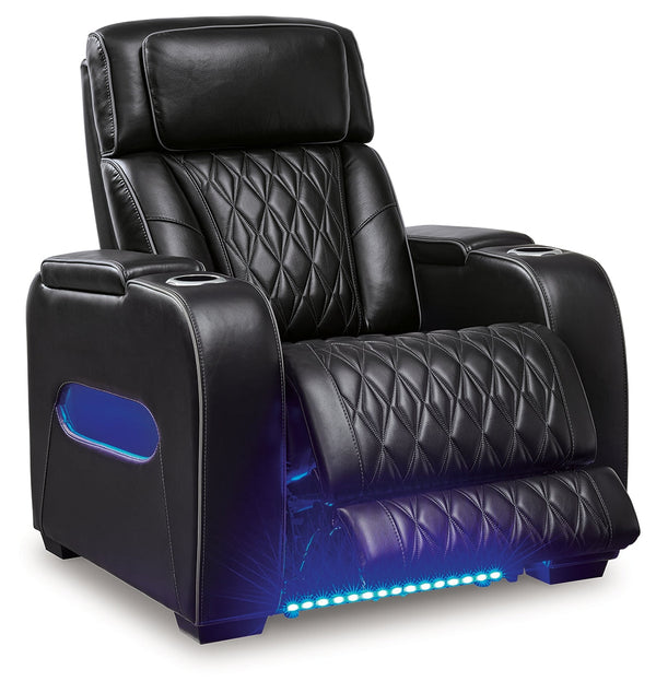 PWR RECLINER/ADJ HEADREST/Boyington/Black