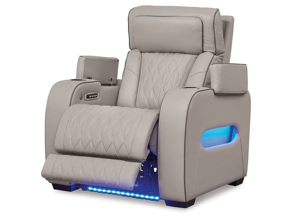 PWR RECLINER/ADJ HEADREST/Boyington/Gray