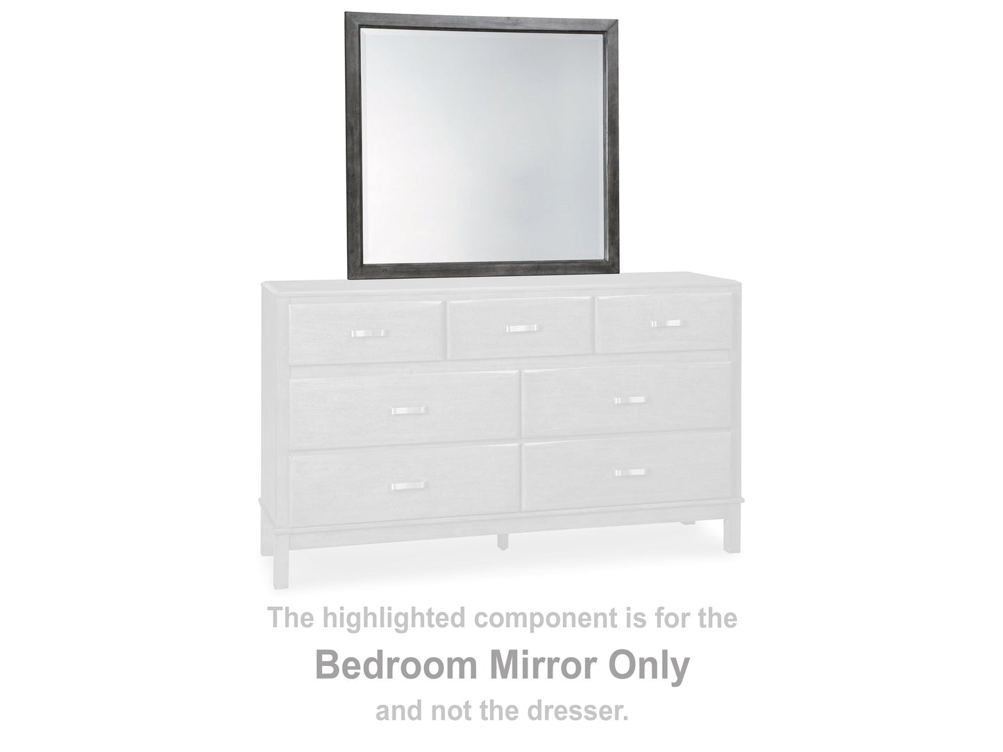 Caitbrook Gray Mirror