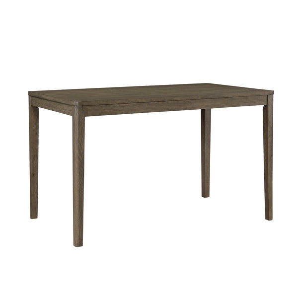 HomElegance Emilia Light Brown/Gray 6-Piece Pack Counter Height Set