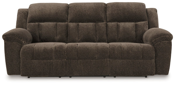 Frohn Chocolate Reclining Living Room Set