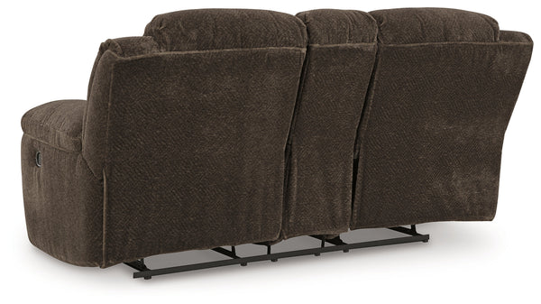 Frohn Chocolate Reclining Living Room Set