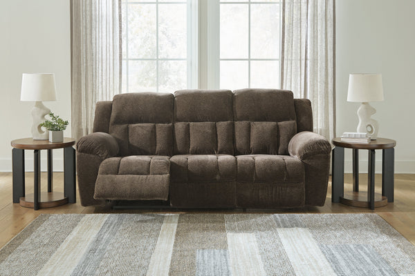 Frohn Chocolate Reclining Living Room Set