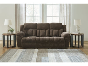 Frohn Chocolate Reclining Sofa & Recliner