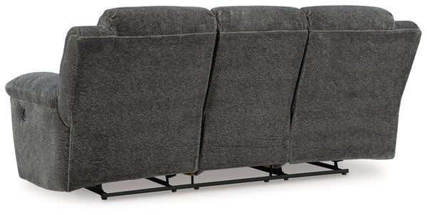 Frohn Graphite Reclining Sofa and Loveseat