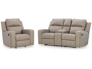 Lavenhorne Pebble Reclining Loveseat and Recliner