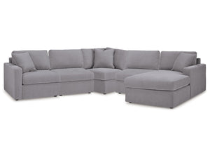 Modmax Granite 5-Piece Sectional w/Chaise