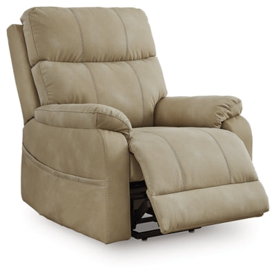 Next-Gen Durapella Sand Power Lift Recliner