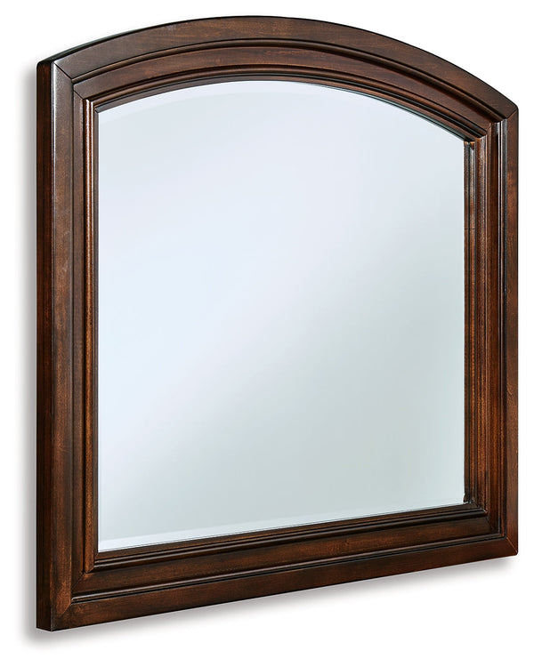 Porter Rustic Brown Bedroom Mirror