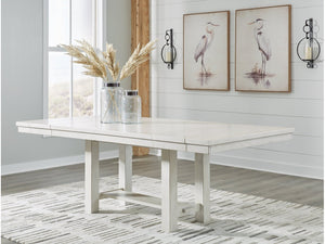 Robbinsdale White Dining Extension Table