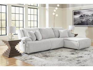 Top Tier Right Shape Alloy 3-Piece Sectional Sofa Chaise