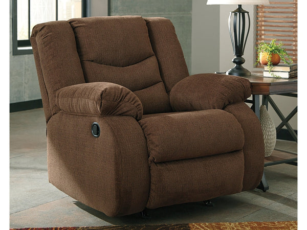 Tulen Gray Rocker Recliner