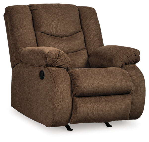 Tulen Gray Rocker Recliner