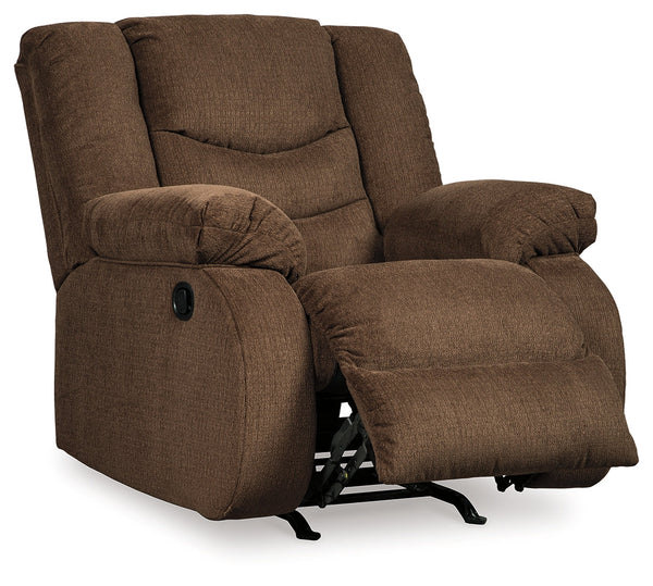 Tulen Gray Rocker Recliner