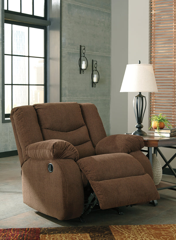 Tulen Gray Rocker Recliner