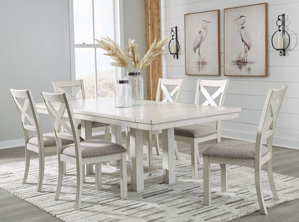 Ashley Robbinsdale Rectangular Dining Room Extension Table Set