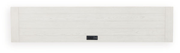 Ashley Robbinsdale Rectangular Dining Room Counter Table Set (Set of 4) - Antique White