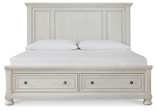 Ashley Robbinsdale Panel Storage Bed