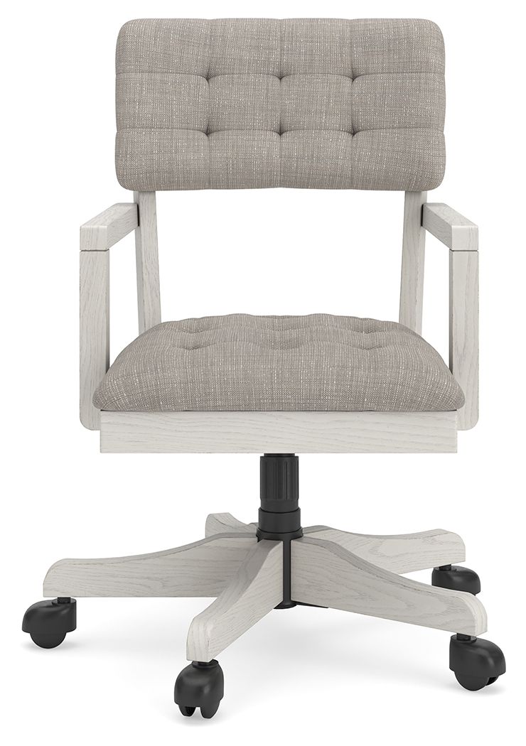 Robbinsdale Antique White Home Office Desk Chair