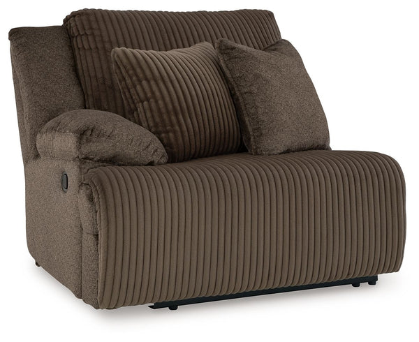 Ashley Top Tier LAF Zero Wall Recliner - Chocolate