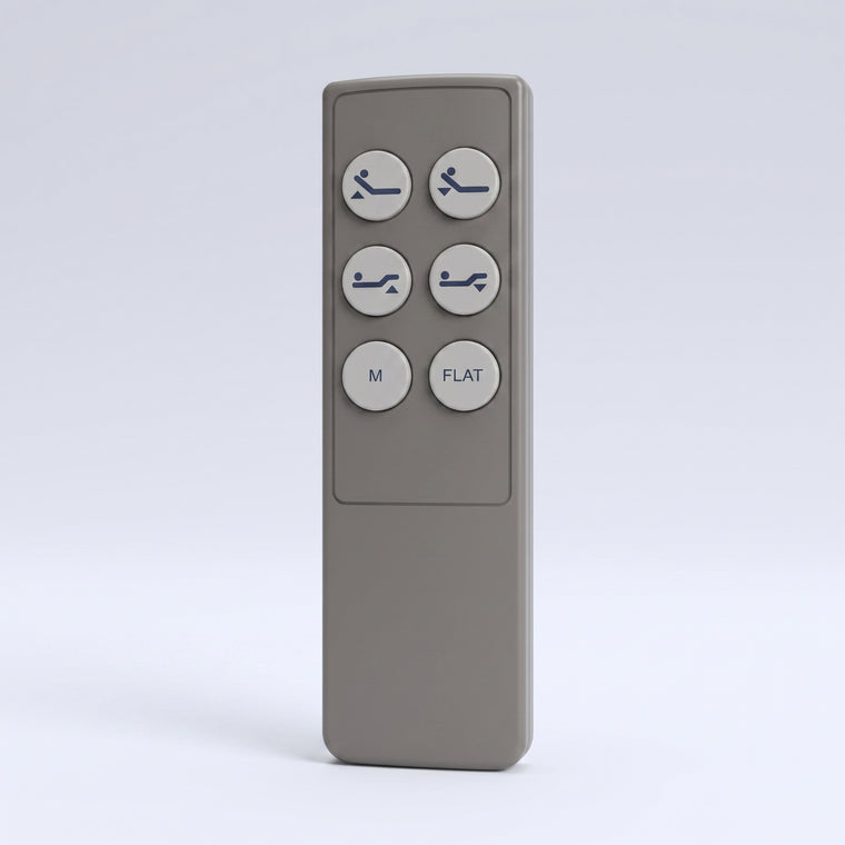 OS4 Black and Gray Adjustable Base remote