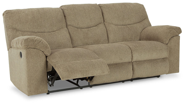 Alphons Putty Reclining Sofa and Loveseat