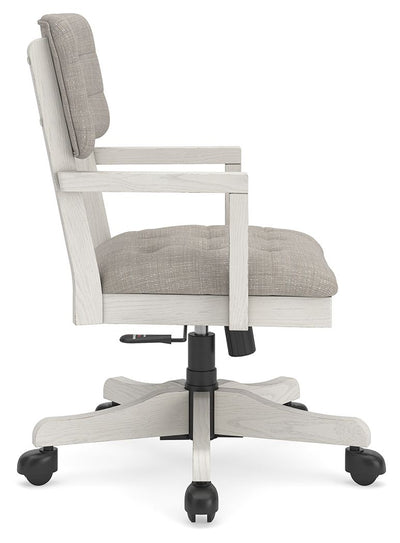 Robbinsdale - Home Office Desk Chair - Antique White