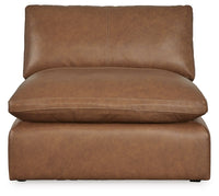Emilia Caramel Leather Modular Sectional Units