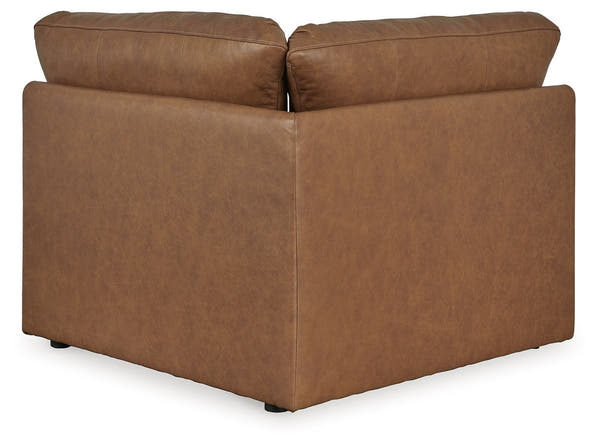 Emilia Caramel Leather Modular Sectional Units