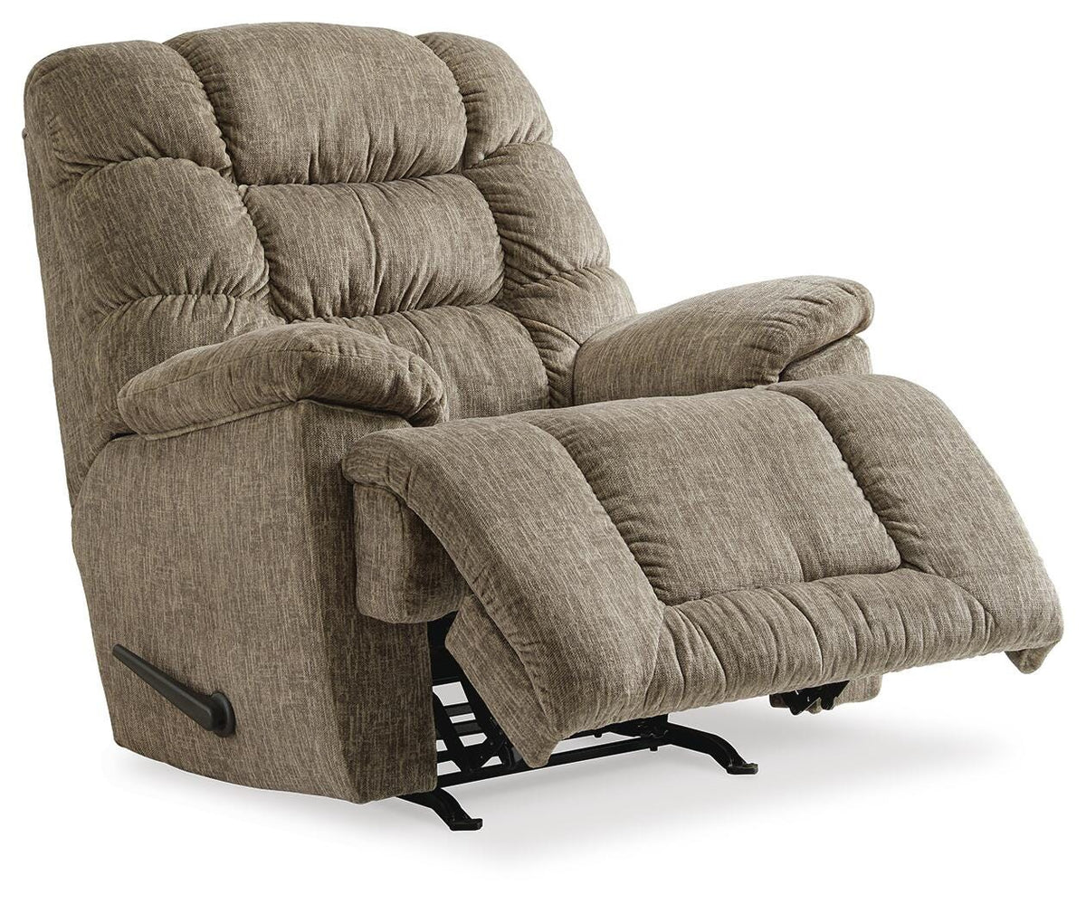 Bridgtrail Taupe Rocker Recliner
