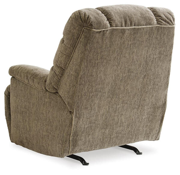 Bridgtrail Taupe Rocker Recliner
