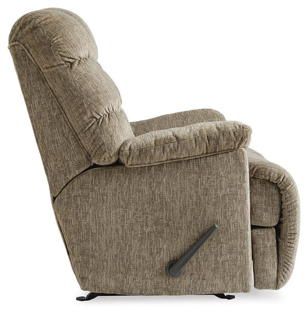 Bridgtrail Taupe Rocker Recliner