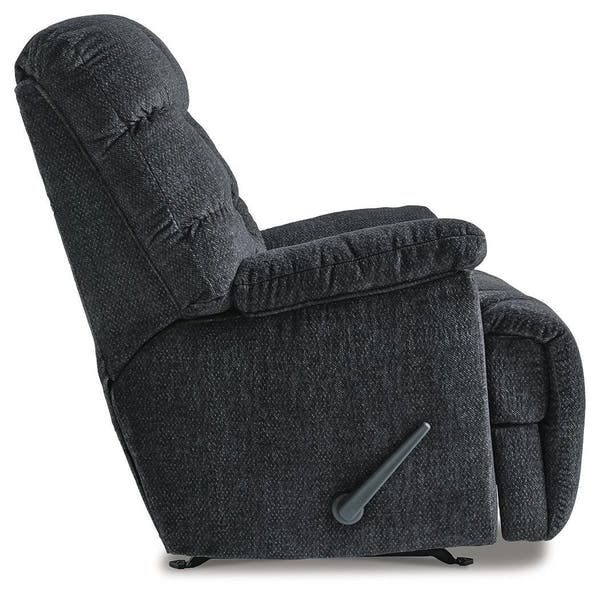 Bridgtrail Charcoal Rocker Recliner
