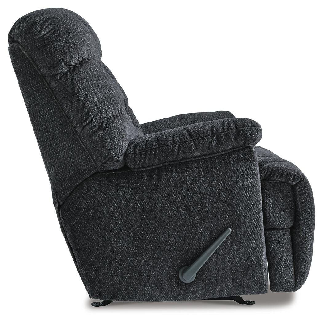 Bridgtrail Charcoal Rocker Recliner