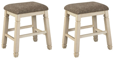 Bolanburg - Upholstered Stool (Set of 2) - Beige