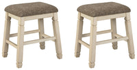 Bolanburg - Upholstered Stool (Set of 2) - Beige